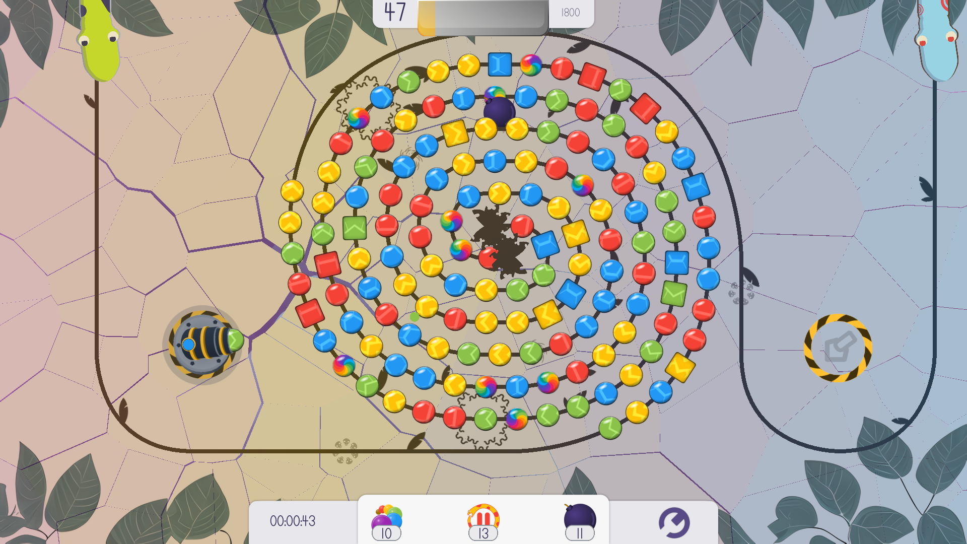 Sneak In: a sphere matcher game by Binogure Studio